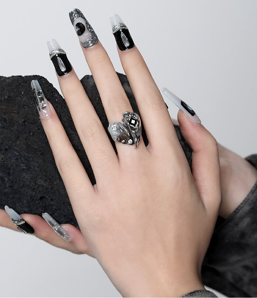 Lava Love Heart Ring