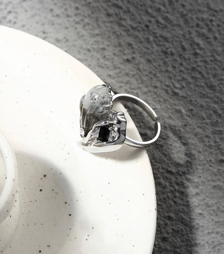 Lava Love Heart Ring