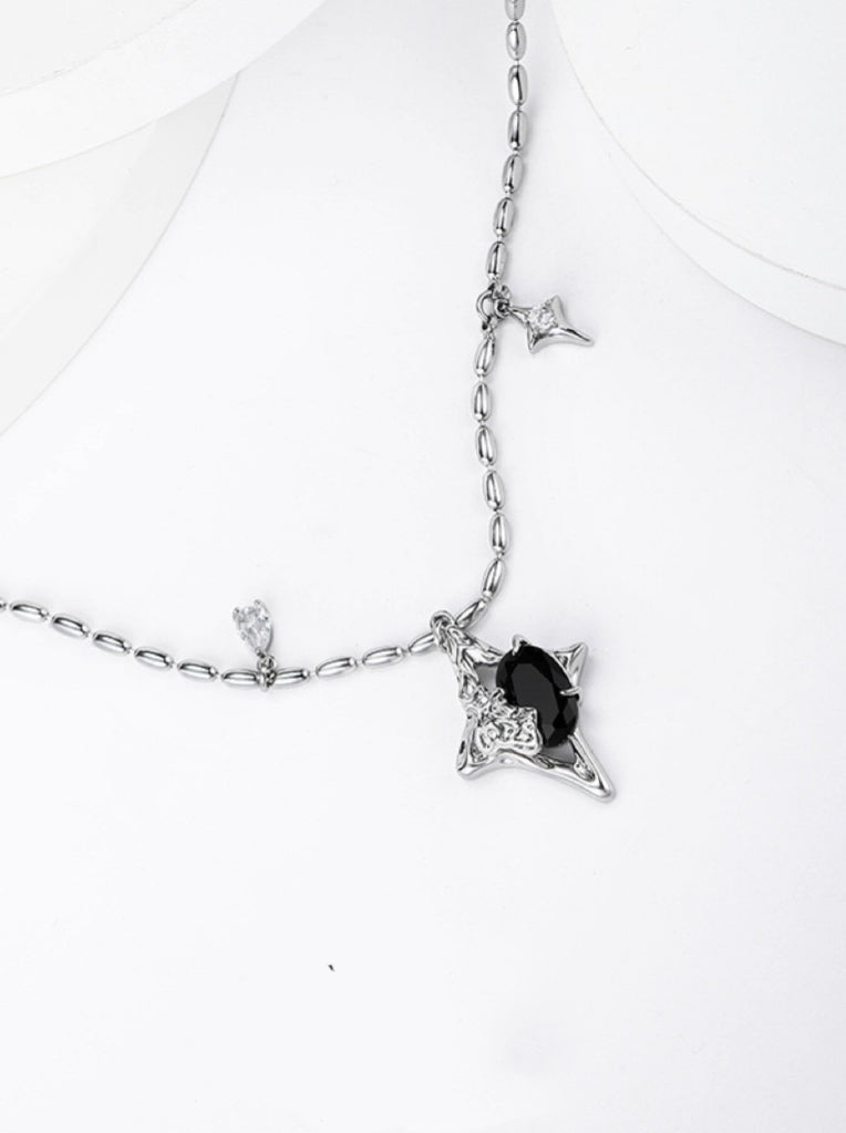 Gothic Star Pendant Necklace