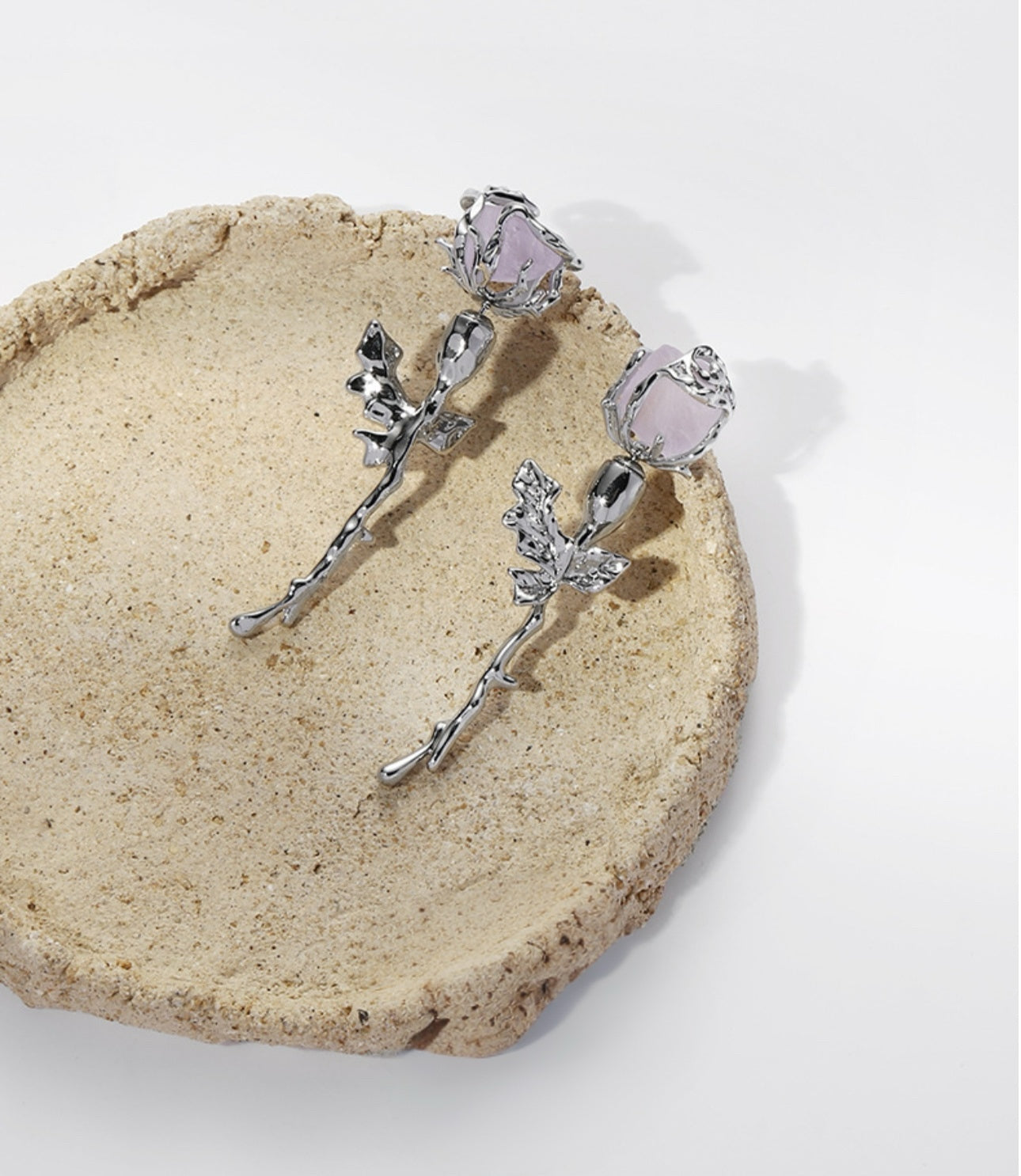 Twilight Rose Earrings